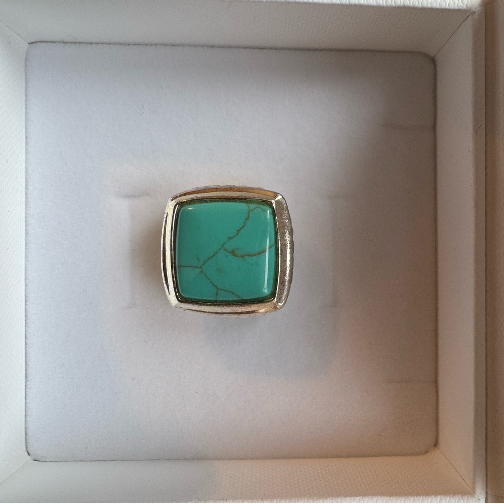 Turquoise and Sterling Silver Ring